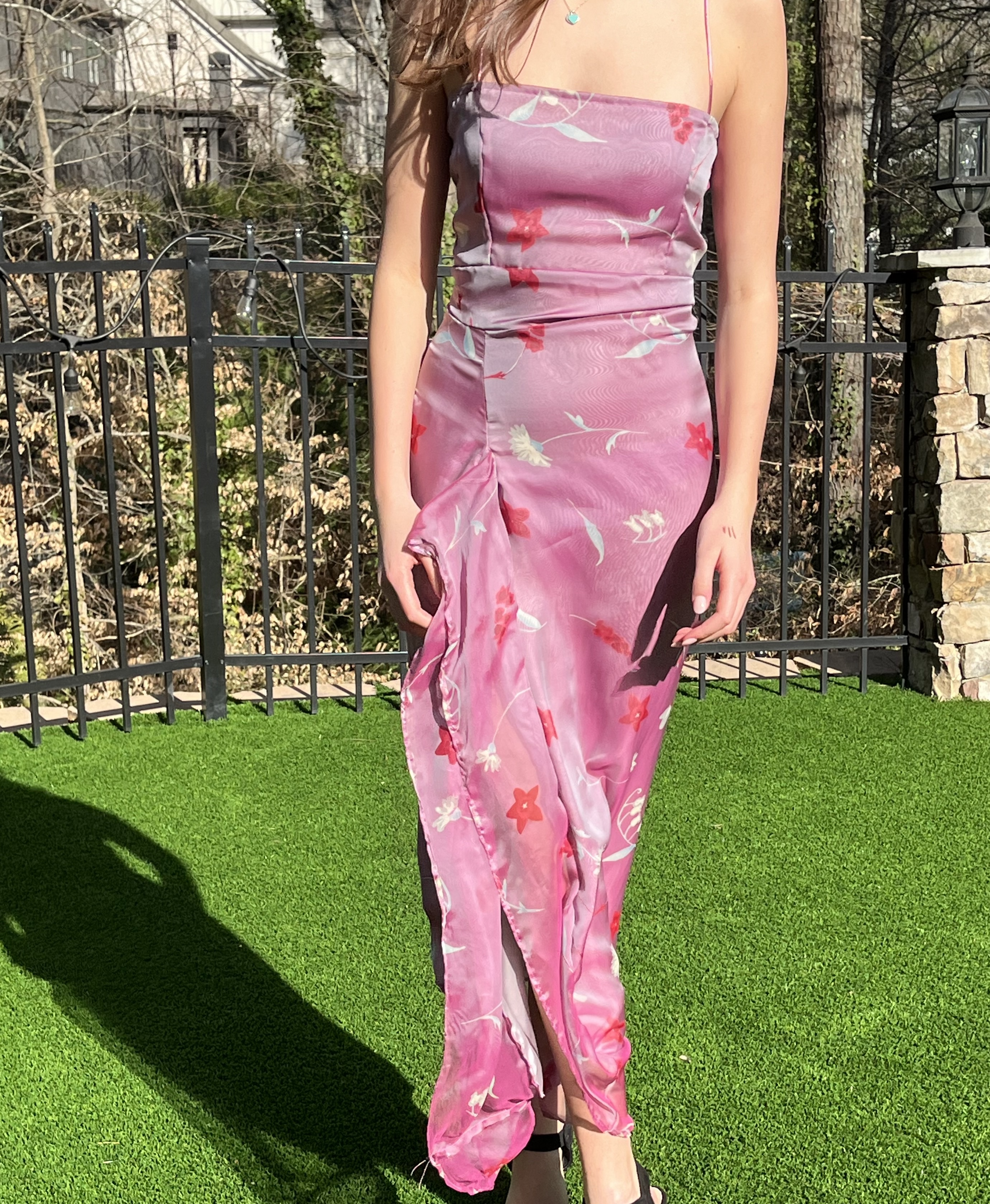 Purple dress you made