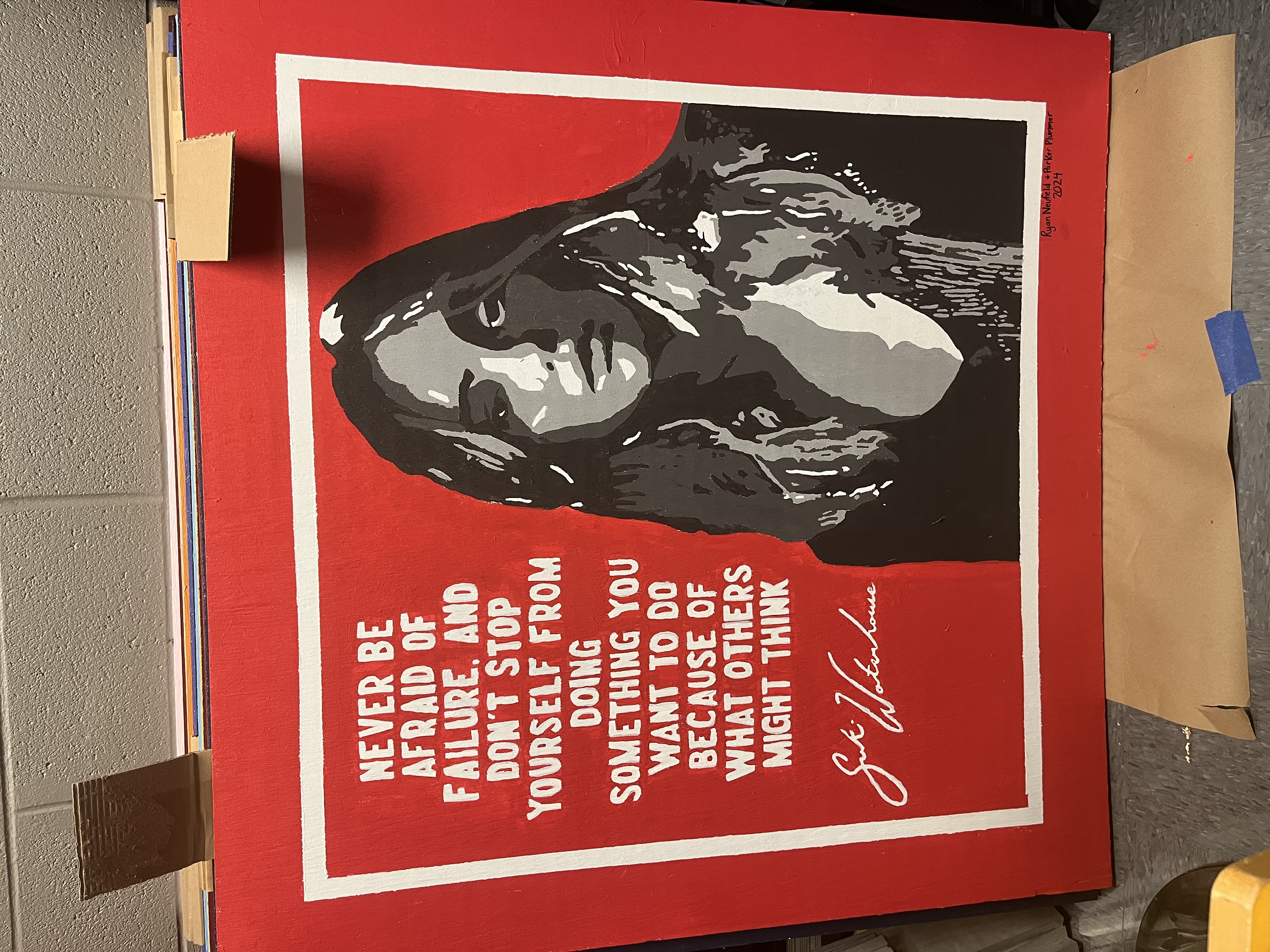 Portrait in bikini by rocks